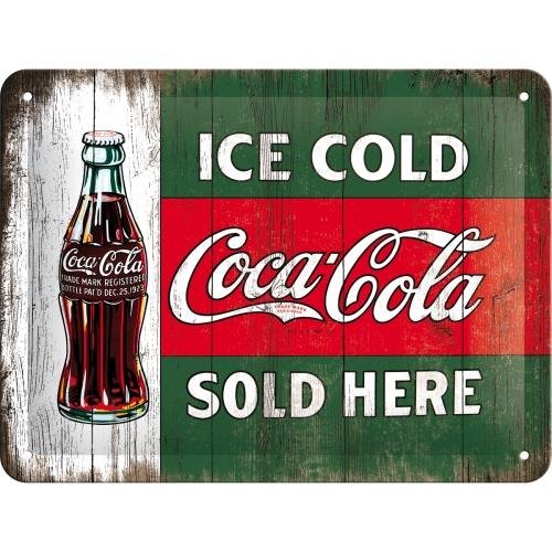 26174 Plakat 15 x 20cm Coca-Cola - Ice C Nostalgic-Art Merchandising