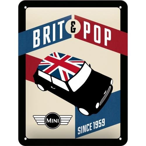26186 Plakat 15 x 20cm Mini - Brit Pop Nostalgic-Art Merchandising