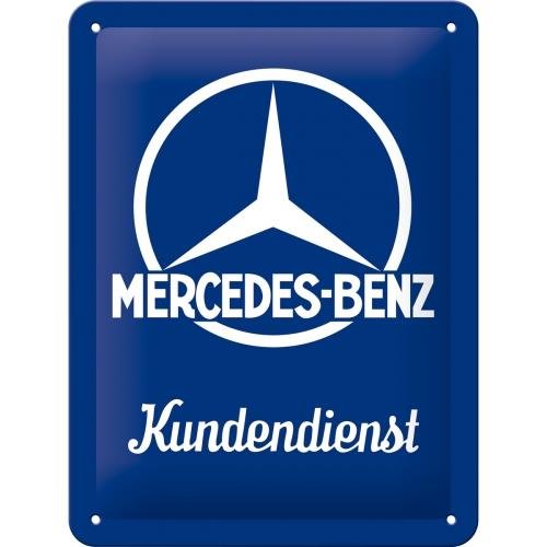 26226 Plakat 15 x 20cm Mercedes-Benz - K Nostalgic-Art Merchandising