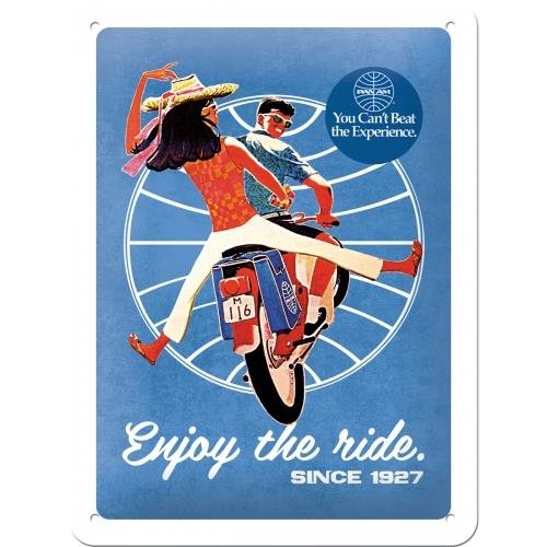 26245 Plakat 15 x 20cm Pan Am - Enjoy th Nostalgic-Art Merchandising