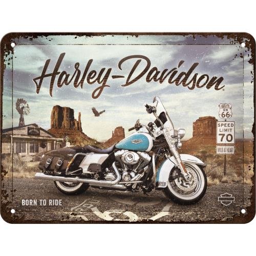 26255 Plakat 15x20 Harley Davidson Road Nostalgic-Art Merchandising