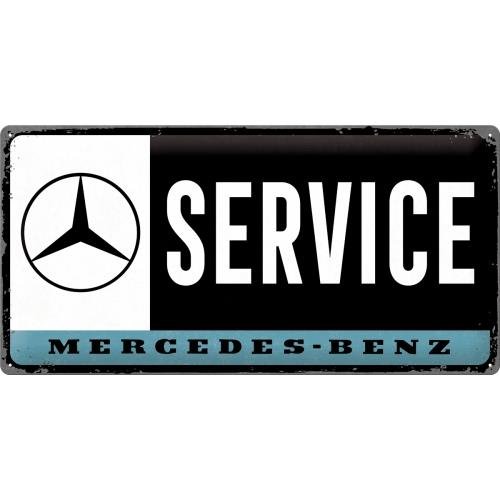 27029 Plakat 25 x 50cm Mercedes-Benz Ser Nostalgic-Art Merchandising