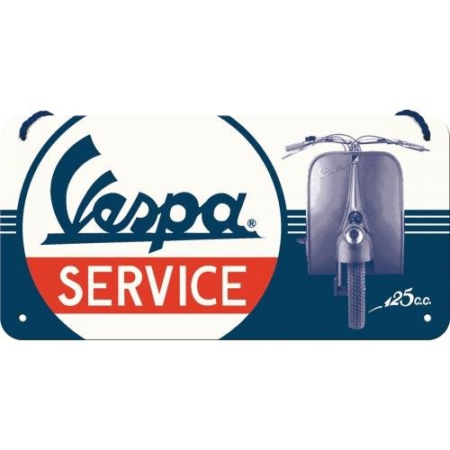 28028 Zawieszak Vespa Service Nostalgic-Art Merchandising