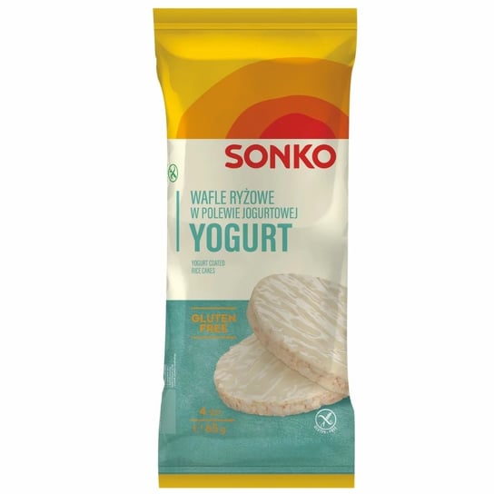 28x SONKO Wafle ryżowe w polewie jogurtowej 65g Inna marka