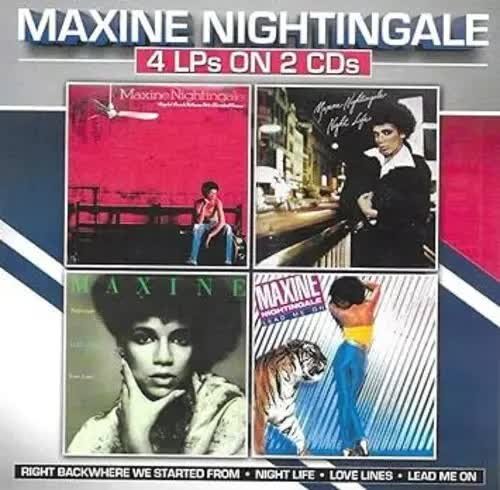 2CD Maxine Nightingale: Right Back Where We Started From Unknown