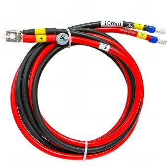 2x 100cm kabel łączeniowy akumulatora inwertera 16 MojeLedy