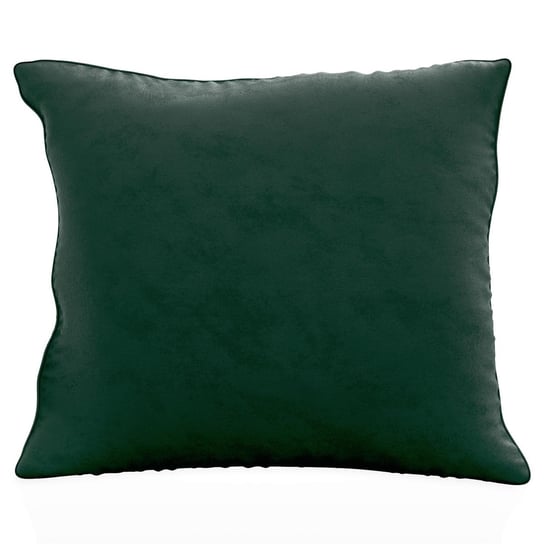 2x Dekoracyjne Aksamitne poszewki na poduszki 40x40 cm w kolorze zielonym - Do salonu sypialni sofy łóżka biura kawiarni lub poczekalni Intirilife