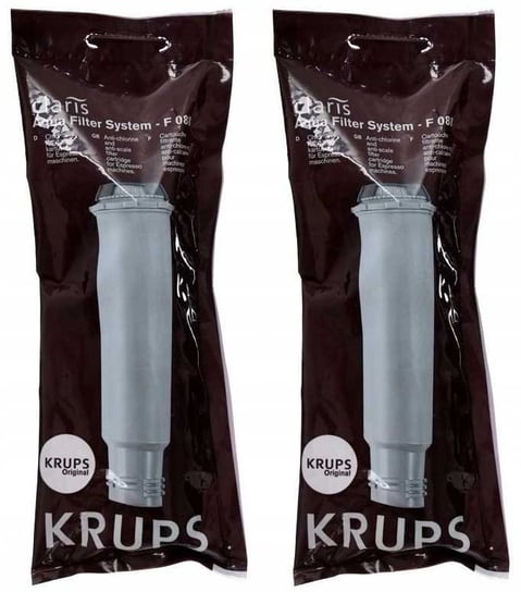 2x Filtr Krups F088 Claris oryginalny ekspres kawy KRUPS