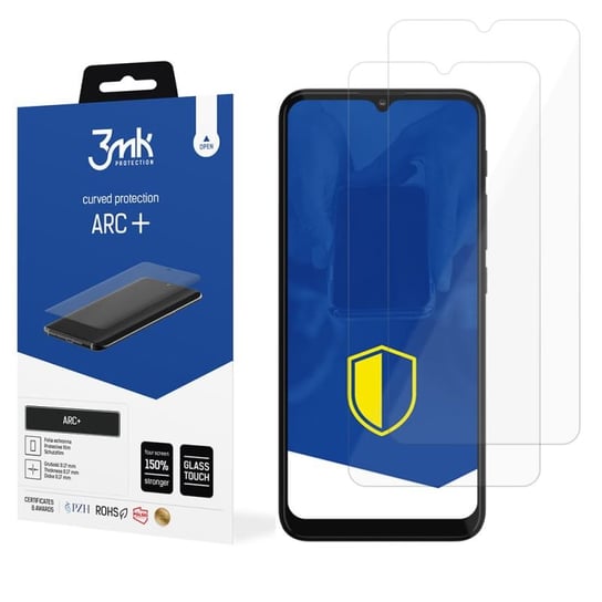 2x Folia na zaokrąglony ekran do do Motorola Moto G10 Power - 3mk ARC+ 3MK