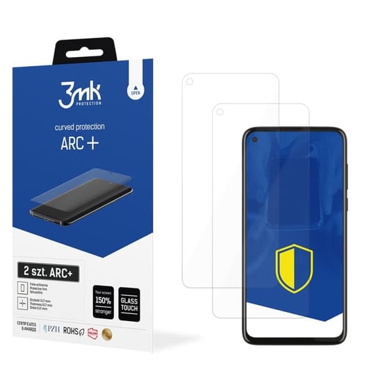 2x Folia na zaokrąglony ekran do do Motorola Moto G8 Power - 3mk ARC+ 3MK