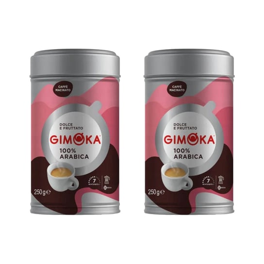 2x Kawa mielona GIMOKA 100% Arabica 250 g Gimoka