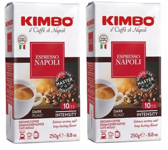 2x Kawa mielona KIMBO Espresso Napoletano Coffee Ground 250 g Kimbo