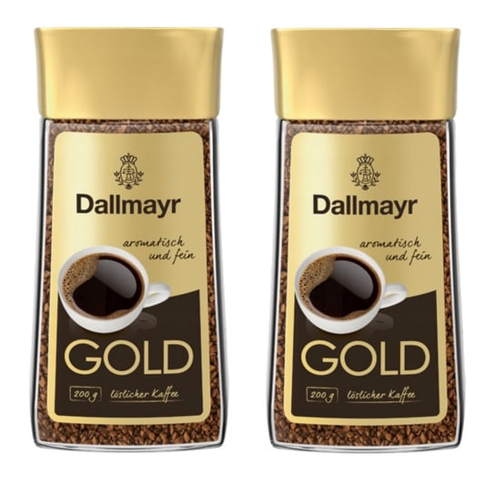 2x Kawa rozpuszczalna DALLMAYR Gold 200 g Dallmayr