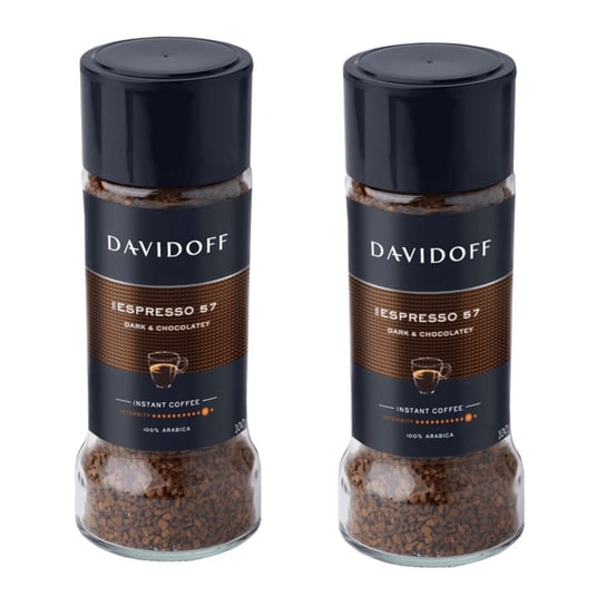 2x Kawa rozpuszczalna DAVIDOFF ESPRESSO 57 SŁOIK 100 g Davidoff