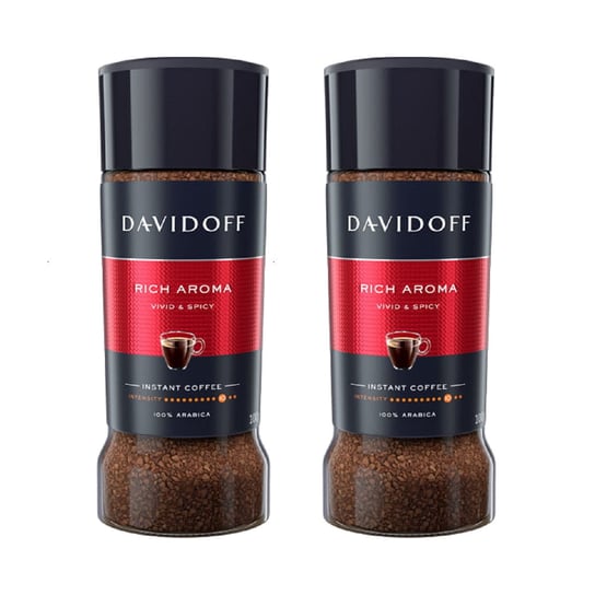 2x Kawa rozpuszczalna DAVIDOFF Rich Aroma 100 g Davidoff