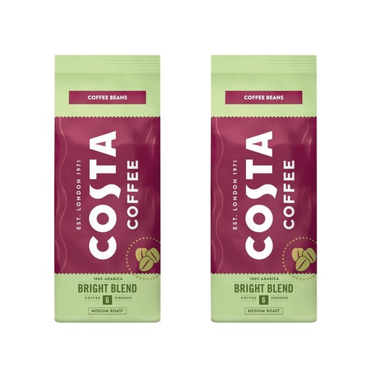 2x Kawa ziarnista COSTA COFFEE Bright Blend 500 g Costa Coffee