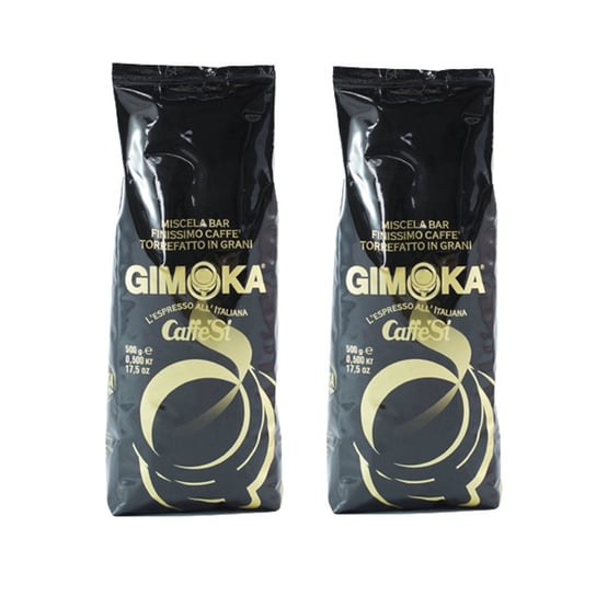 2x Kawa ziarnista GIMOKA Caffe Si Nero 500 g Gimoka