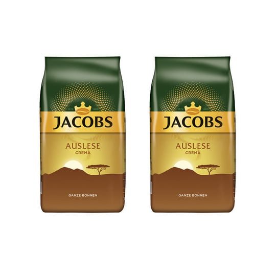2x Kawa ziarnista JACOBS Auslese Crema 1 kg Jacobs