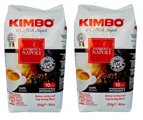 2x Kawa ziarnista KIMBO Espresso Napoletano Coffee Beans 250 g Kimbo