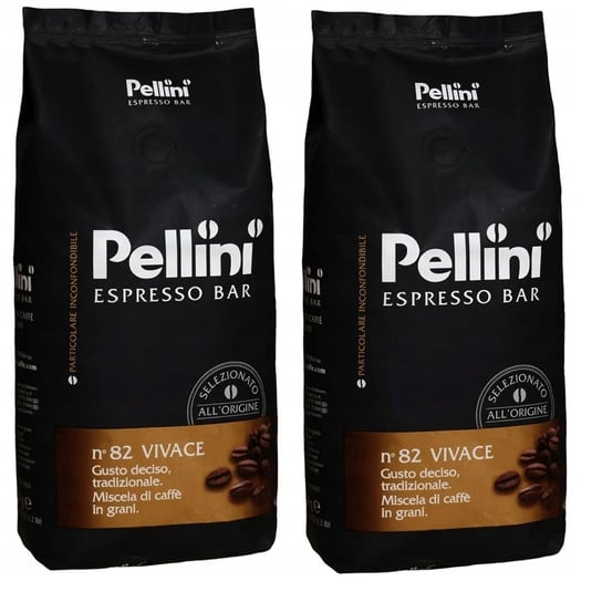 2x Kawa ziarnista PELLINI espresso bar vivace 1 kg Pellini
