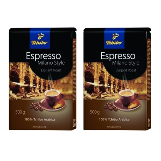 2x Kawa ziarnista TCHIBO Espresso Milano Style 500 g Tchibo