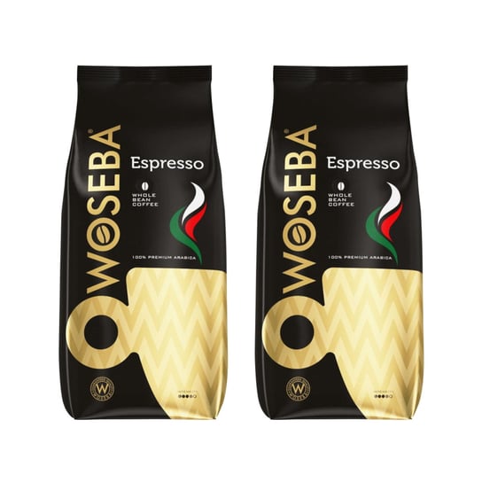 2x Kawa ziarnista WOSEBA Espresso Arabica 1 kg Woseba