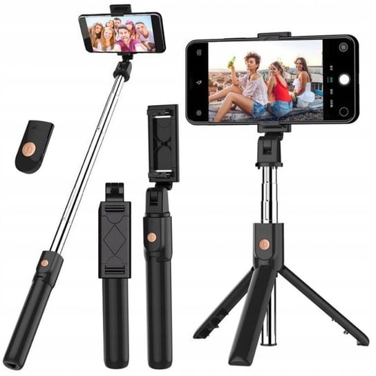 2x KIJEK DO SELFIE STICK STATYW TELEFONU Z PILOTEM TRIPOD BLUETOOTH UCHWYT ARSA GO