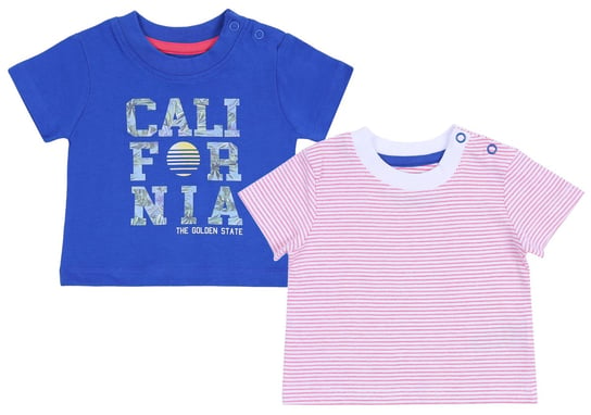 2X Niemowlęca Koszulka/T-Shirt California Primark - Rozmiar - 0-3 M 62 Cm sarcia.eu