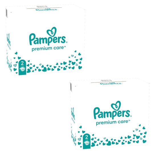 2x Pieluchy PAMPERS Premium Care roz 2 (4-8 kg) 224 szt. Pampers