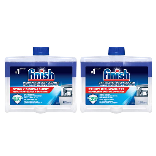 2x Płyn do czyszczenia zmywarki FINISH Regular 250 ml FINISH