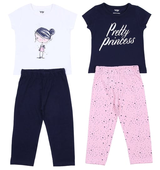 2x Pretty Princess pyjama 4-5 lat 110 cm Primark