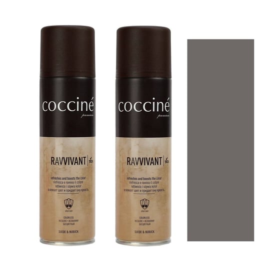 2X Ravviant Do Nubuku Jasny Szary 21 250 Ml Coccine