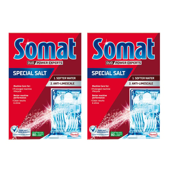 2x Sól do zmywarki SOMAT ochronna 1,5 kg Somat