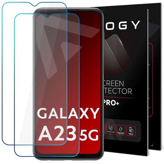 2x Szkło hartowane 9H Alogy ochrona na ekran do Samsung Galaxy A23 5G 4kom.pl