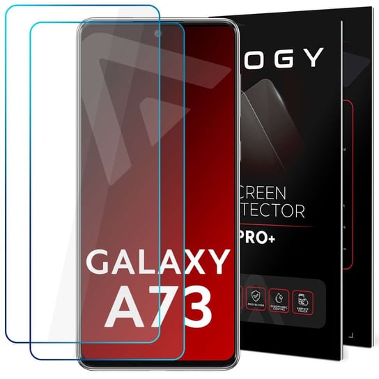 2x Szkło hartowane 9H Alogy ochrona na ekran do Samsung Galaxy A73 4kom.pl