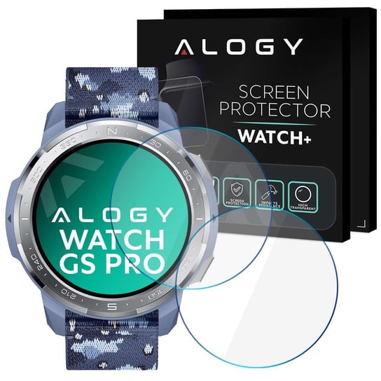 2x Szkło hartowane Alogy na ekran 9H do Huawei / Honor Watch GS Pro 4kom.pl