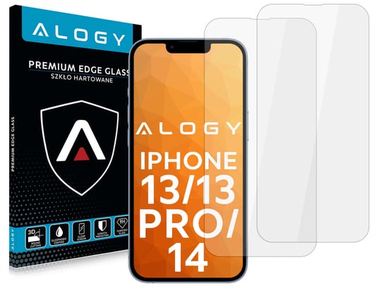 2x Szkło hartowane Alogy na ekran do Apple iPhone 13 + nakładka na obiektyw Alogy
