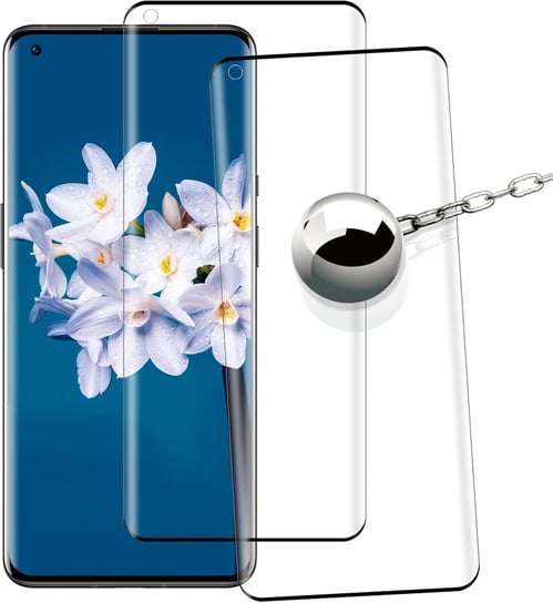 2x SZKŁO HARTOWANE DO ONEPLUS 9 PRO CZARNE RAMKI ZAOKRĄGLONE WYTRZYMAŁE Amazon