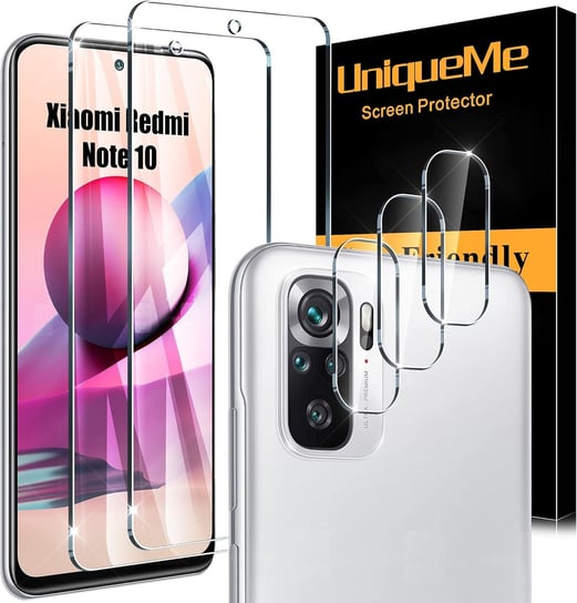 2X SZKŁO HARTOWANE DO XIAOMI REDMI NOTE 10/10S 3 SZT OCHRONA APARATU Amazon