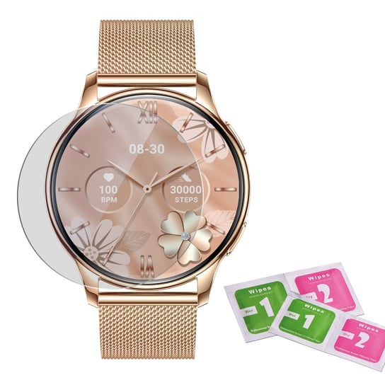 2x SZKŁO HARTOWANE NA EKRAN SMARTWATCH ZEGAREK 34mm SmartGrove
