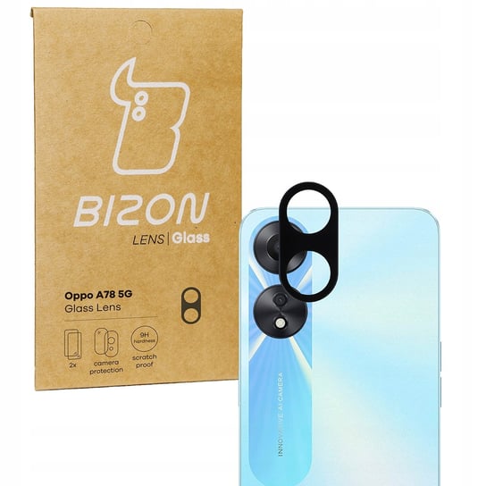 2X Szkło Na Aparat Bizon Glass Lens Do Oppo A78 Bizon