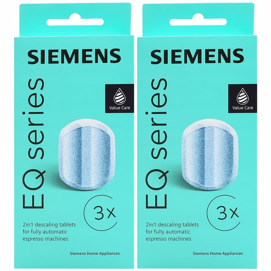 2X Tabletki Odkamieniające Bosch Siemens Tz80002 2W1 Siemens