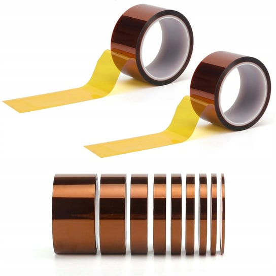 2X TAŚMA KAPTON KAPTONOWA OCHRONNA ODPORNA WYSOKA TEMPERATURA 12MMX30M 15MM Inna marka