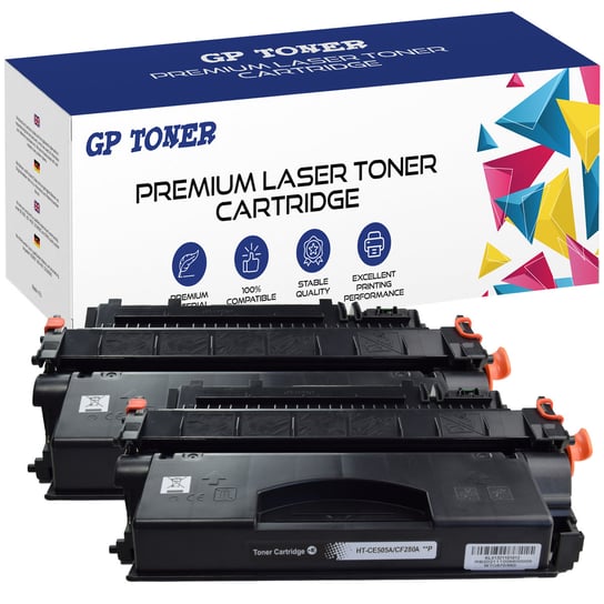 2x Toner do HP LaserJet P2035 P2050 P2055 P2055D P2055DN 05A CE505A GP TONER