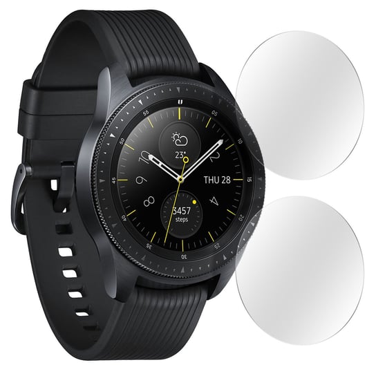 2x Zabezpieczenie ekranu Galaxy Watch 42 mm Elastyczne, odporne na zarysowania Przezroczyste Avizar