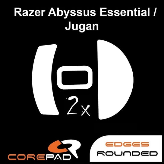 2xCorePad Ślizgacze Razer Abyssus Essential Jugann Inny producent