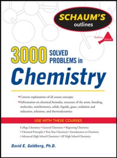 3,000 Solved Problems In Chemistry Goldberg David