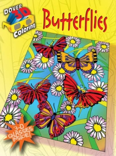 3-D Coloring Book - Butterflies Mazurkiewicz Jessica
