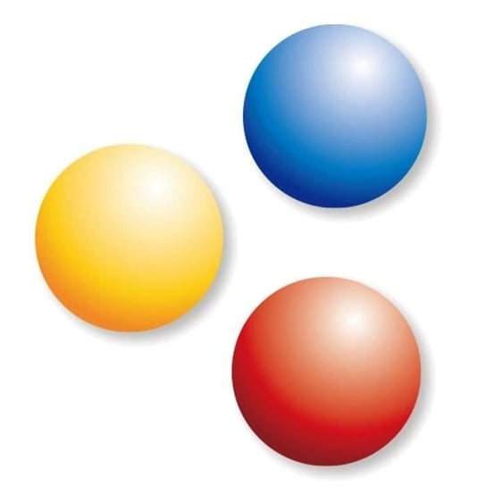 3 farby witrażowe na bazie wody - 25 ml - żółto-czerwono-niebieskie Youdoit