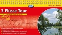 3-Flüsse-Tour Radrundtour an Rhein, Ahr und Erft 1 : 50 000 Radwanderkarte Bva Bielefelder Verlag, Bielefelder Verlag
